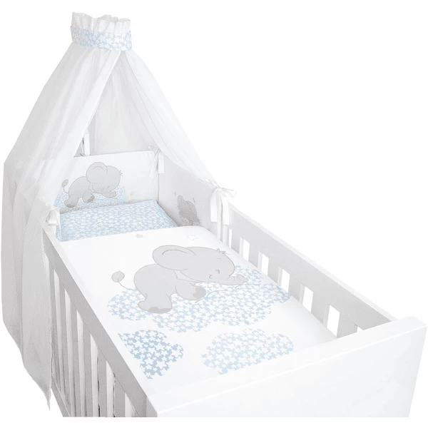 Bebella Vital Bettset 4-tlg. Lunafant Blau