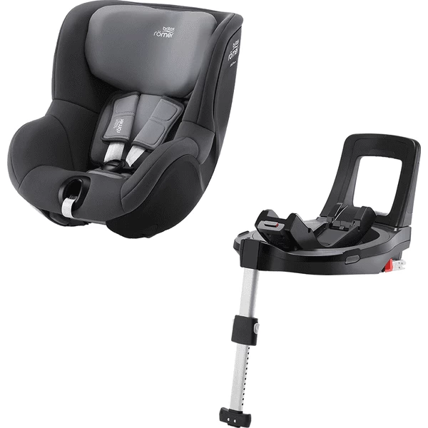 Britax Römer Kindersitz Dualfix 3 I-Size Midnight Grey Inklusive Flex Base 5Z