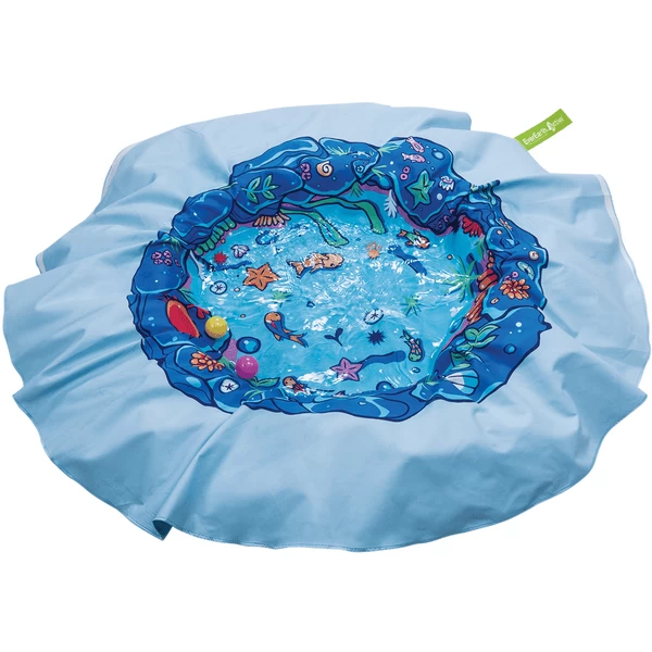 EverEarth® 3-in-1 Strandpooldecke Mit Pool-Funktion Und Wasserfester Tragetasche