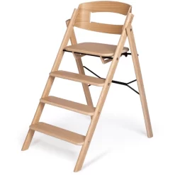 KAOS Hochstuhl Klapp Faltbar Eiche Natur