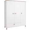 PAIDI Kleiderschrank Lotte & Fynn 3-türig