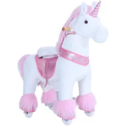 PonyCycle® Pink Unicorn Mit Bremse - Klein