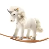 Steiff Schaukelpferd Starly Einhorn Weiß